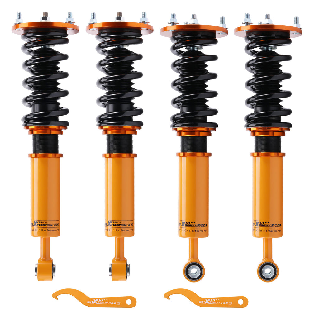 Geschikt voor Lexus LS 430 LS430 UCF30 XF30 2001-2006 Complete Coilovers Shock Spring Kit Lowering Kit