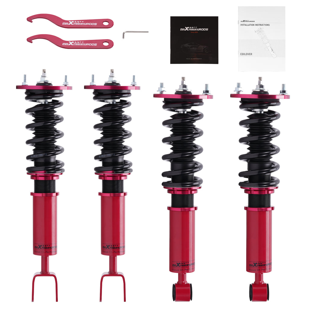 Height And Damper Adjustable Coilover Suspension Kit geschikt voor Toyota Supra and geschikt voor Lexus Lowering Kit