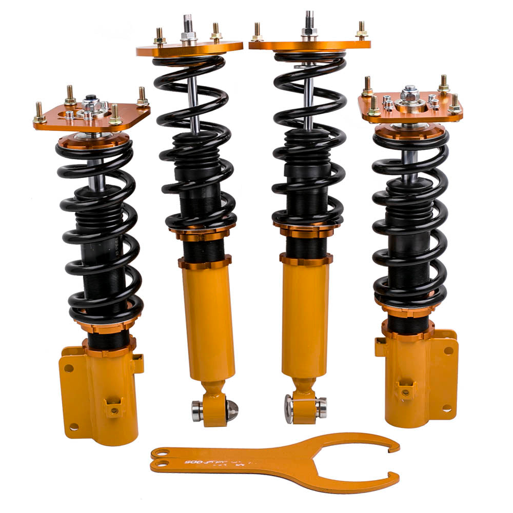 Geschikt voor Mazda Savanna RX7 RX-7 Adj Height Camber High Performance Coilover Spring Struts Lowering Kit