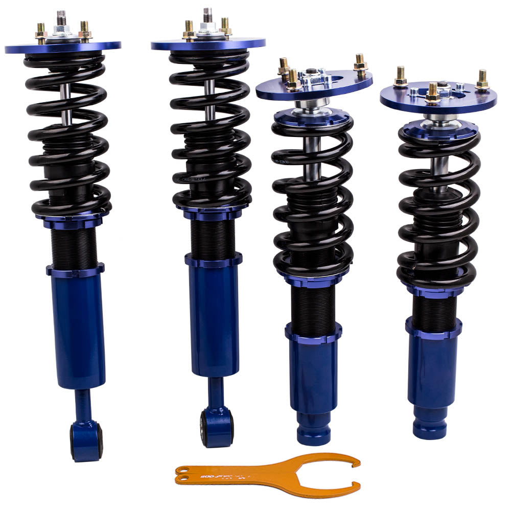 4 Amortiguadores de Suspensión Coilover compatible for Mitsubishi Eclipse 2 95-99 compatible for Eagle Talon
