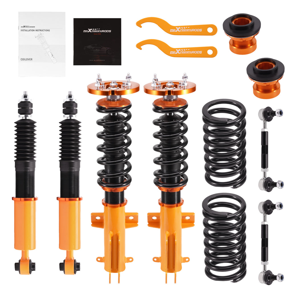 Coilovers Kits geschikt voor Ford Mustang 2005-2014 Adjustable Height Mounts Struts Lowering Kit