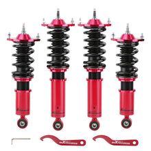 Load image into Gallery viewer, 4 stuks Verstelbare Schroefset ophangingskit geschikt voor Mazda MX5 MX-5 NA Schokdempers