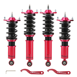 4 stuks Verstelbare Schroefset ophangingskit geschikt voor Mazda MX5 MX-5 NA Schokdempers