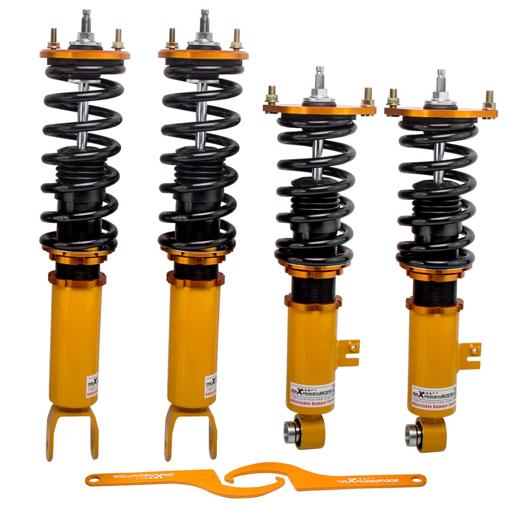 Juego de Suspensión Amortiguadores compatible for Nissan 300ZX Fairlady Z Z32 90-96 Adj. apagador