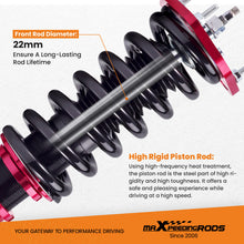 Load image into Gallery viewer, Coilovers Suspension 24 Way Adjustable Damper compatible for NISSAN 370Z Z34 compatible for INFINITI G37