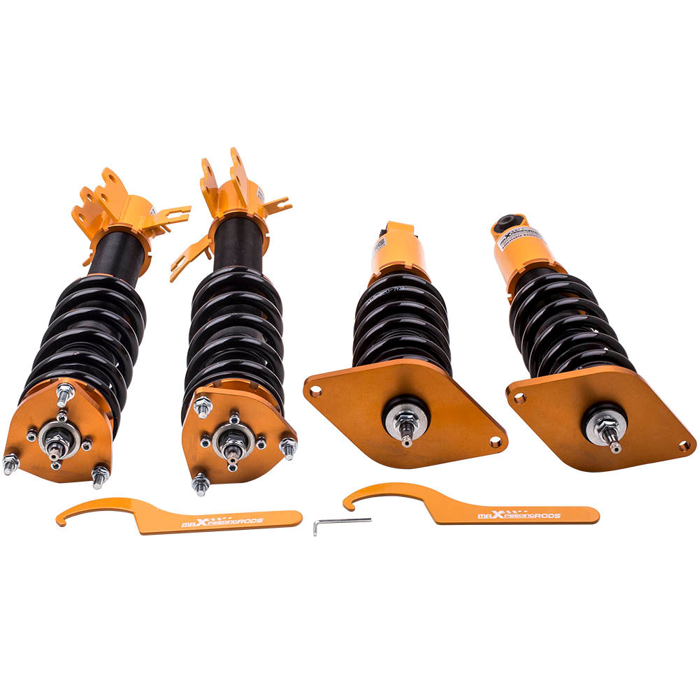 Geschikt voor Nissan Sentra B15 2000 - 2006 24 Ways Lowering Coil Spring Shocks Kit Coilovers
