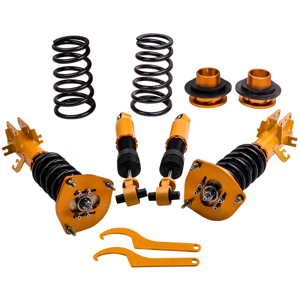 Adj Damper Coilovers Kits geschikt voor Nissan Sentra B16 07-2012 Shock Absorbers 24-Ways Lowering Kit