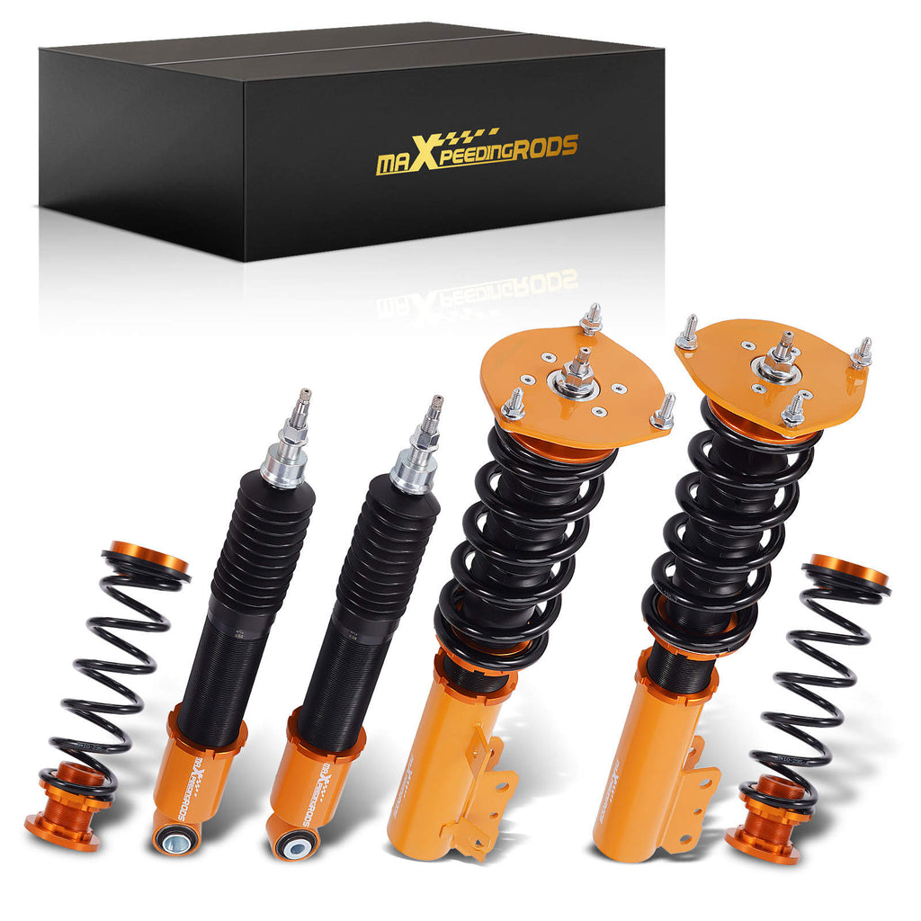Compatible for Volvo S70 / C70 / V70 98-01 Adj. Damper Shock Absorbers Strut Coilovers Suspension Kits Lowering Kit