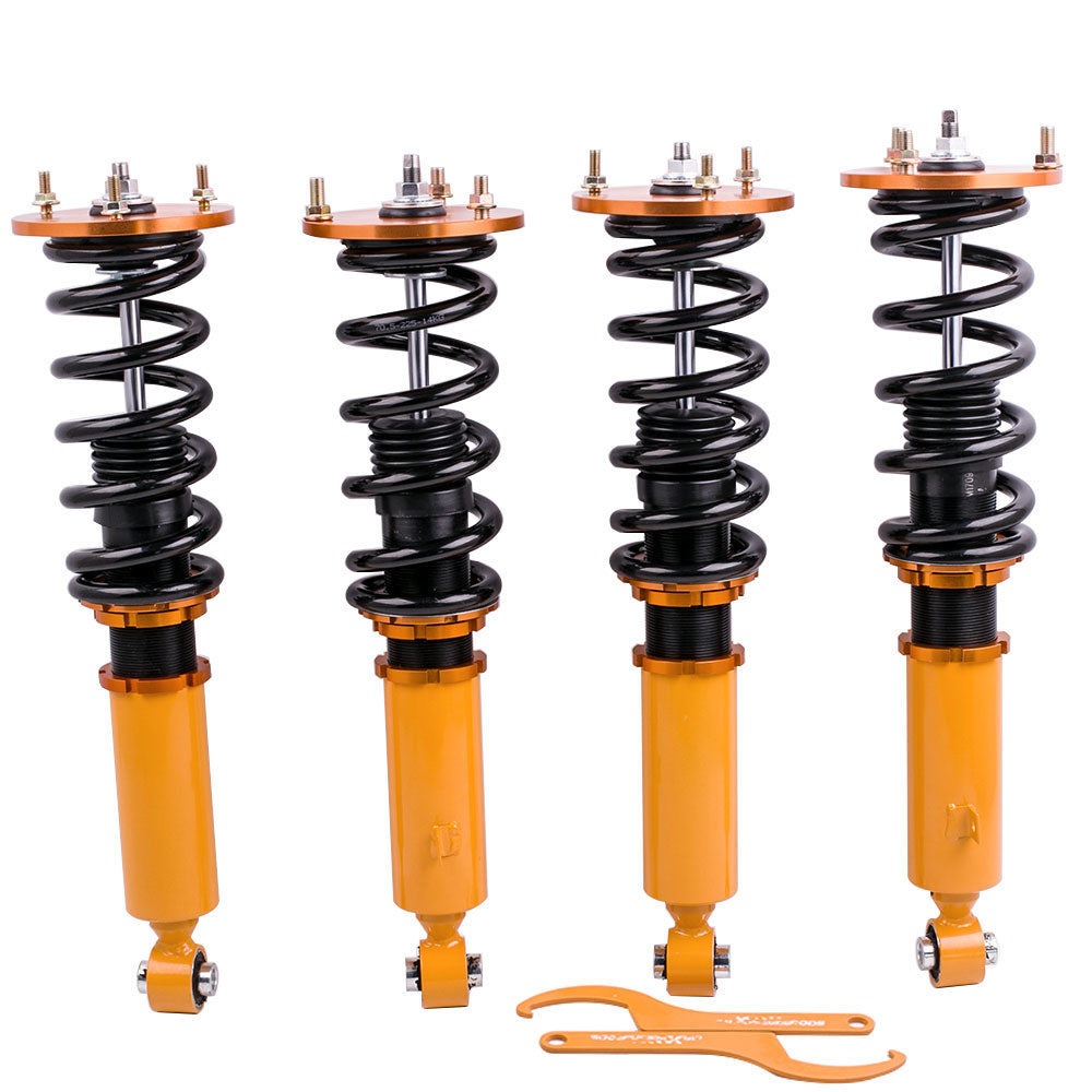 Geschikt voor Toyota Supra JZA70 MA70 GA70 86-92 High Performance Adjustable Height Coilover Shock Struts Lowering Kit