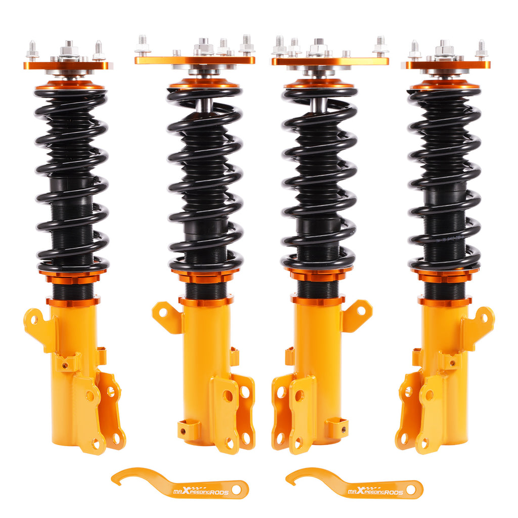 Geschikt voor Hyundai Tiburon 2003-2008 Adjustable Height Shocks Absorbers Coilovers Kit Lowering Kit