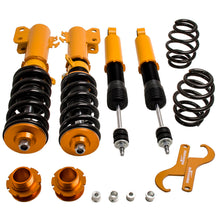 Load image into Gallery viewer, Coilovers Spring Shocks Strut Kit geschikt voor Toyota Yaris 13-17 Rear + Front Adj Height Lowering Kit