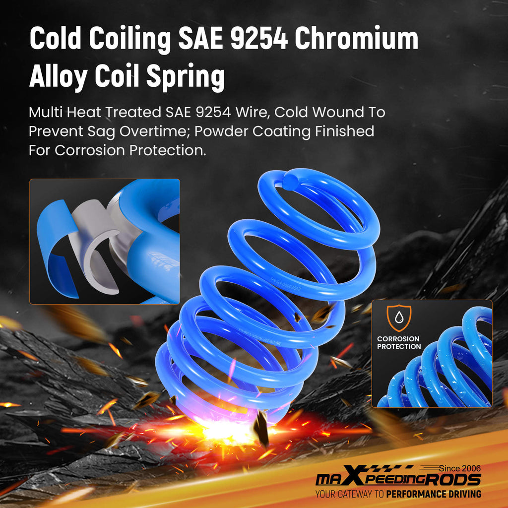 Lowering Springs compatible for Audi A4 B6 B7 Convertible 8H 2002-2009 30mm