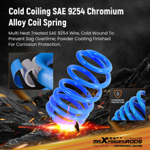 Load image into Gallery viewer, Lowering Springs compatible for Audi A4 B6 B7 Convertible 8H 2002-2009 30mm