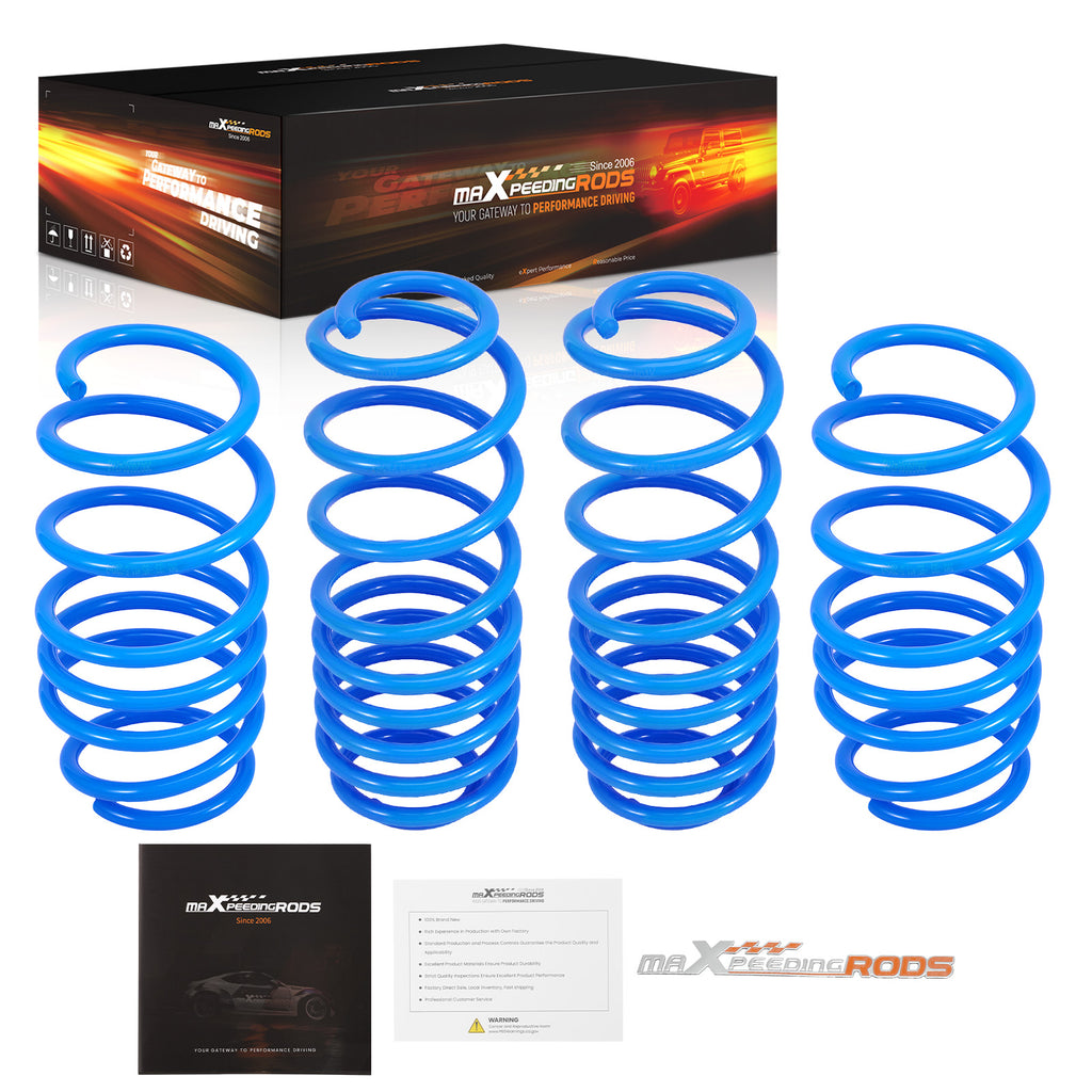 Lowering Springs geschikt voor Ford Fiesta Mk7 1.0 1.25 1.4 1.5 1.6 35mm Front Rear