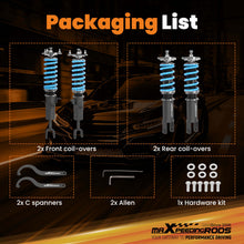 Load image into Gallery viewer, MaXpeedingrods T6 Coilovers Lowering Kit compatible for Nissan 350Z compatible for INFINITI G35 03-07 RWD