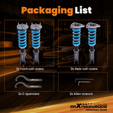 Load image into Gallery viewer, MaXpeedingrods T6 Coilovers Damper Adjustable Kit compatible for Audi A8 Quattro 2004-2010