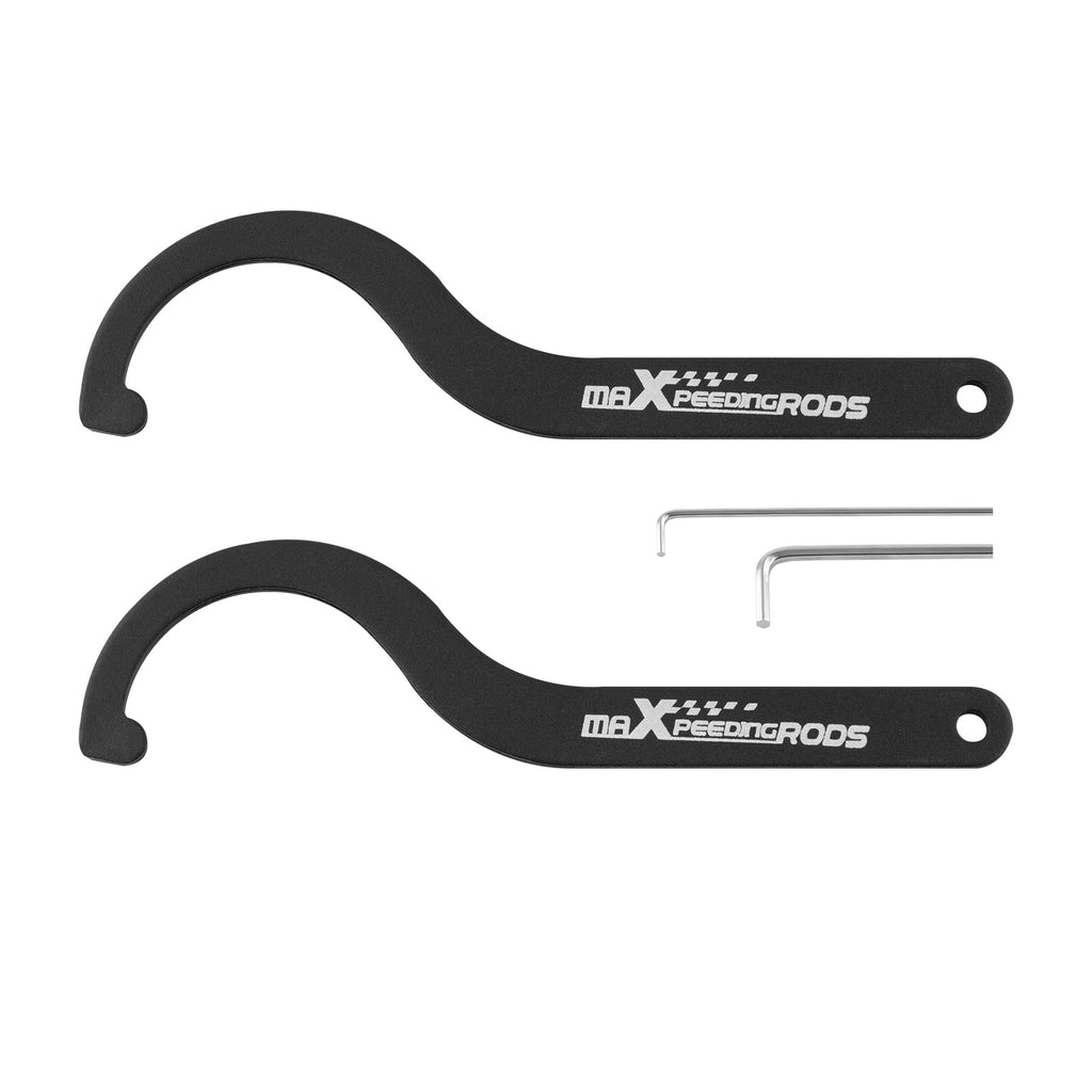 Coilovers Adjustment Tool Spanner Wrench for Aftermarket Coilover Steel Black Lowering Kit