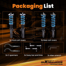 Load image into Gallery viewer, MaXpeedingrods T6 COILOVER Lowering Kit compatible for BMW 7-Series RWD (E38) 1995-2001
