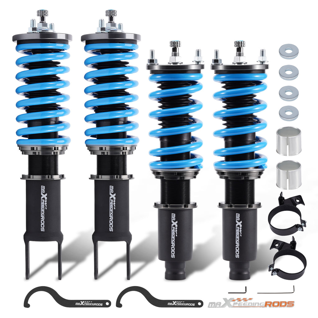 Verstelbare Schroefset Coil Spring Veerpoot geschikt voor Honda Civic 1992-1995 EG EH EJ achter Fork Type