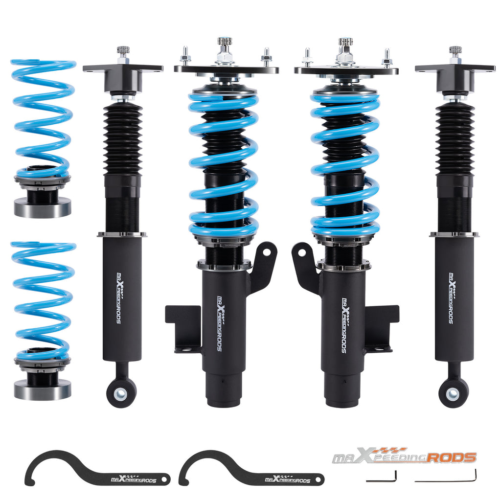 Coilover Lowering Kit geschikt voor Mazda 3 BK 04-09 24 Levels Rebound Damping Adjustable