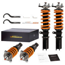 Load image into Gallery viewer, 4 Wege Adj. Dämpfer Gewindefahrwerk Schraubenfederbeine compatible for Mitsubishi Lancer