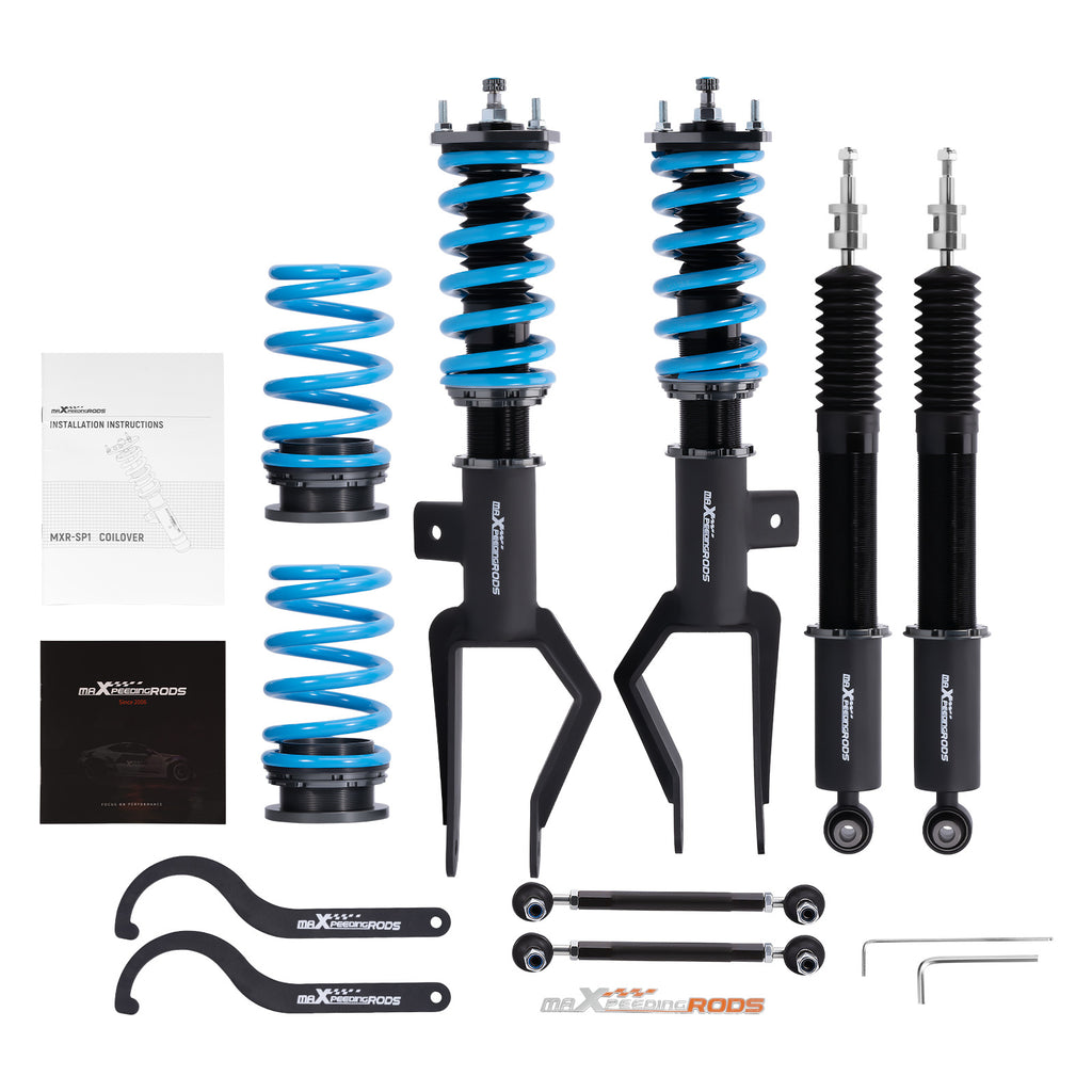 24 Ways Adjustable Damper Coilover Suspension Strut geschikt voor Tesla model 3 2017+ AWD Lowering Kit