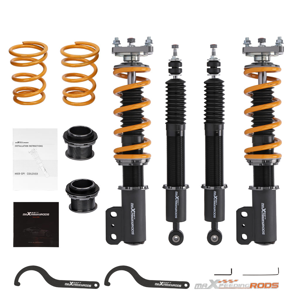kit Ajustable Damper Coilover Suspension compatible for Ford Mustang SN95 Amortisseurskit d'abaissement