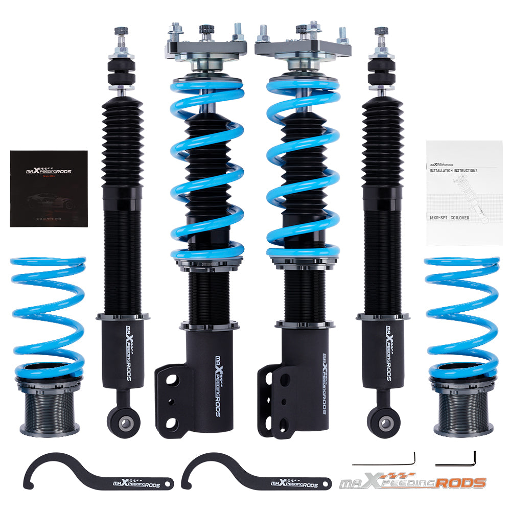 24 Ways Damping Adjustable Perfermance Coilover Compatible For Ford Mustang 4th Gen. 1994-2004 Lowering Kit