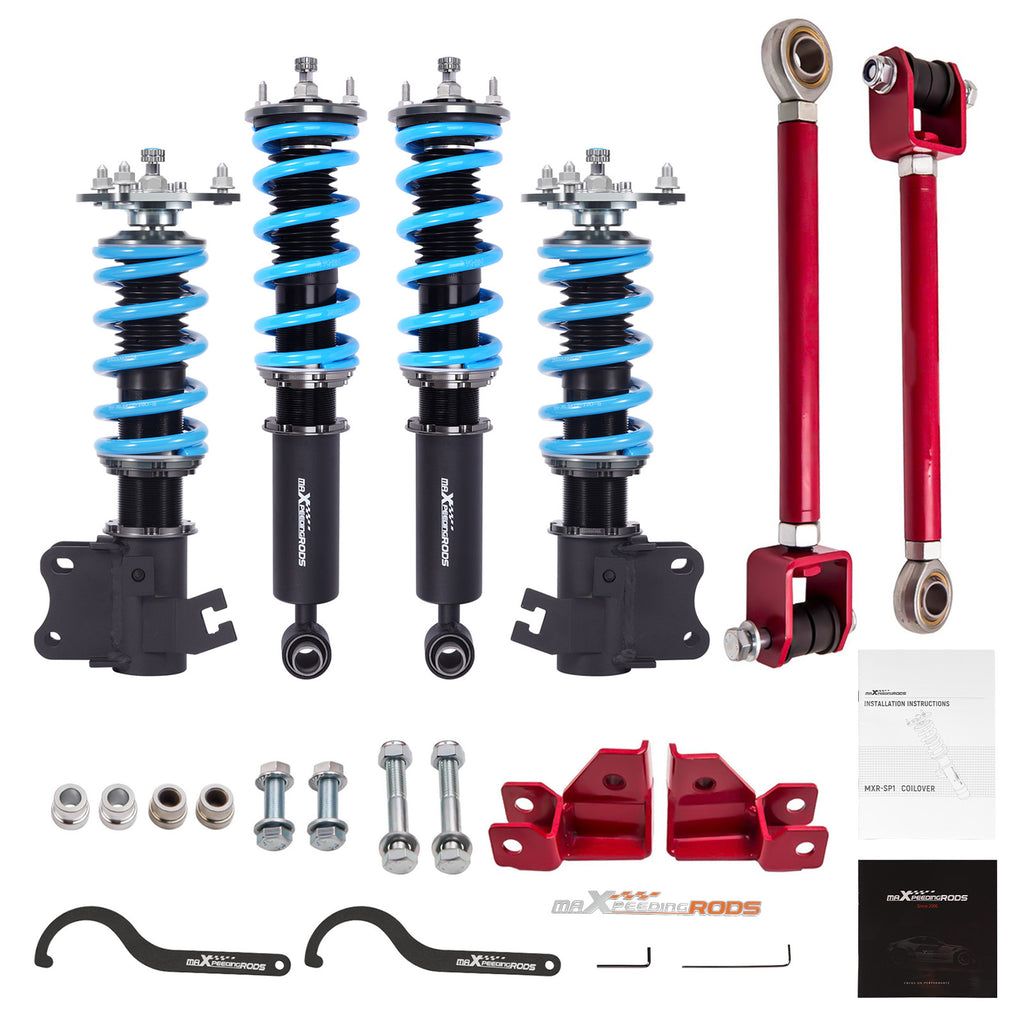 Amortisseurs Combinés Filetés compatible for Nissan S13 180SX Silvia bras de verrouillage