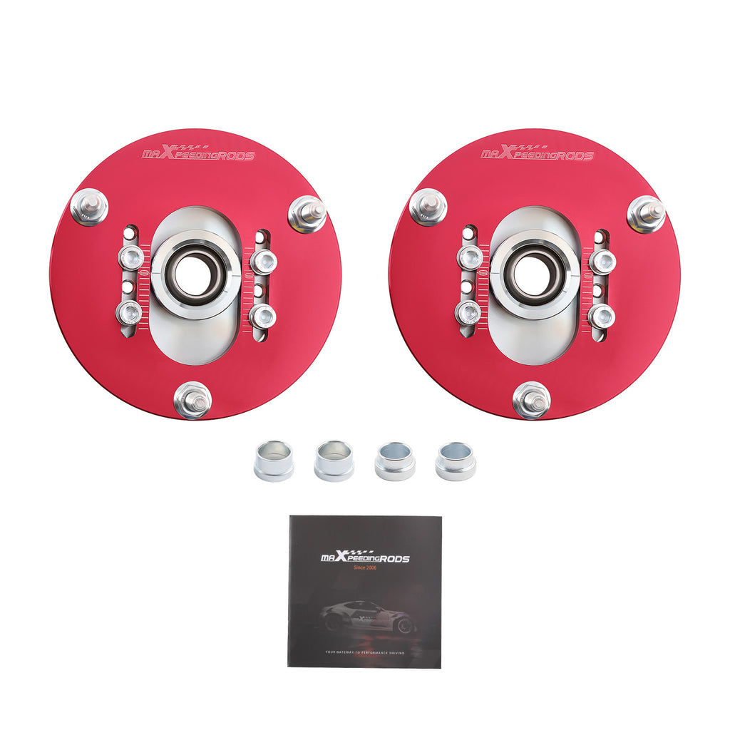 compatible with BMW E46 318 325i 325is M3 Coilovers Kit Camber Plates Pillow Adjustable Great