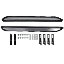 Load image into Gallery viewer, Aluminium Side Steps Running Boards geschikt voor Ford Ranger T6 T7 T8 T9 2012-2022 Black