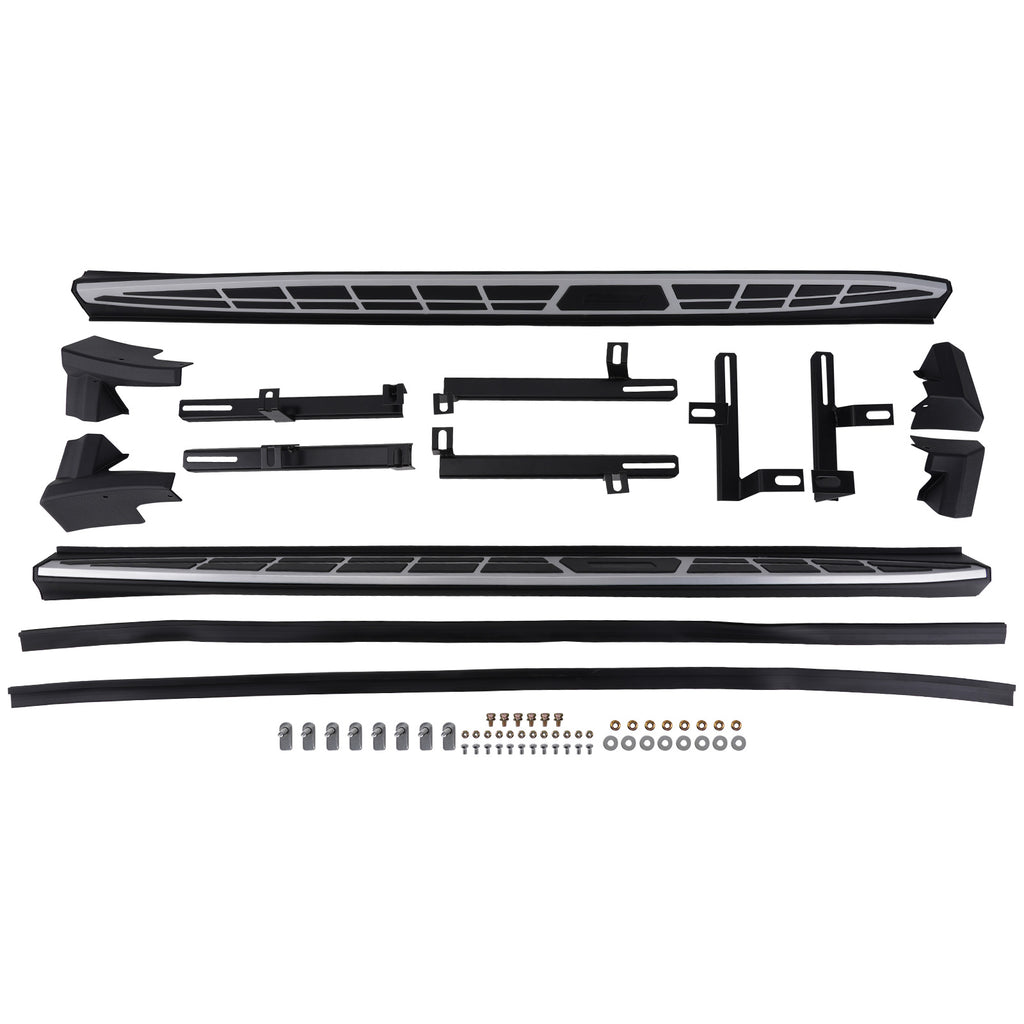 Aluminum Side Running Boards compatibel met Kia Sportage MK4 2016...