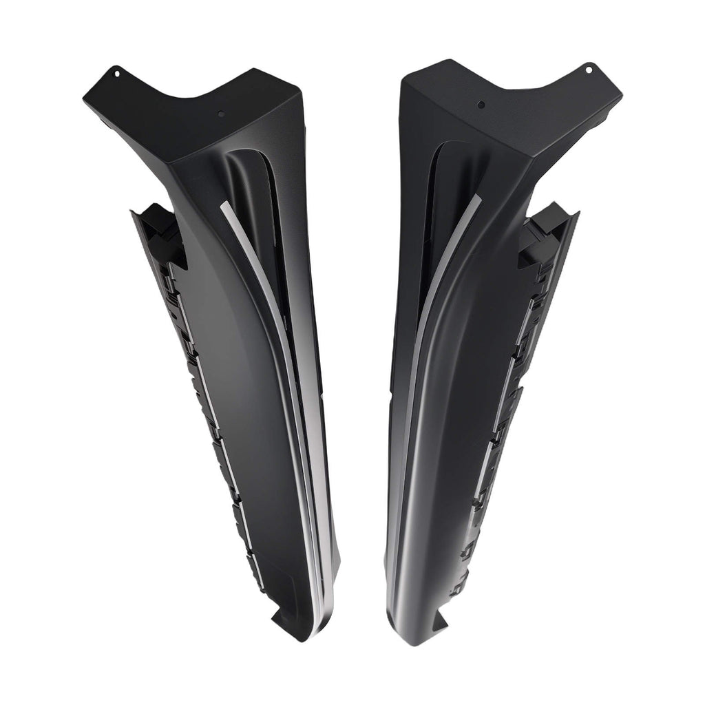 Aluminum Running Board Steps compatible for Mercedes-Benz X166 GL GLS 2013-2018 Non-Slip