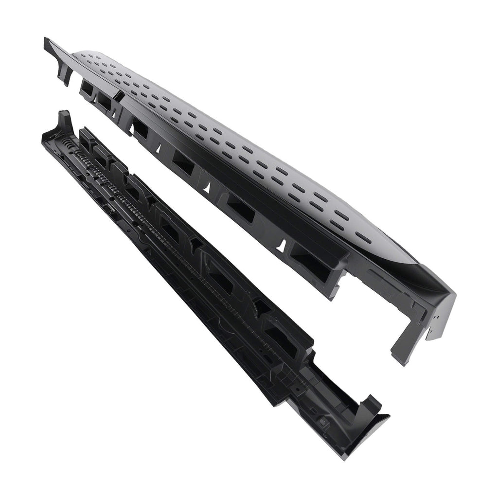 Aluminum Running Board Steps compatible for Mercedes-Benz X166 GL GLS 2013-2018 Non-Slip