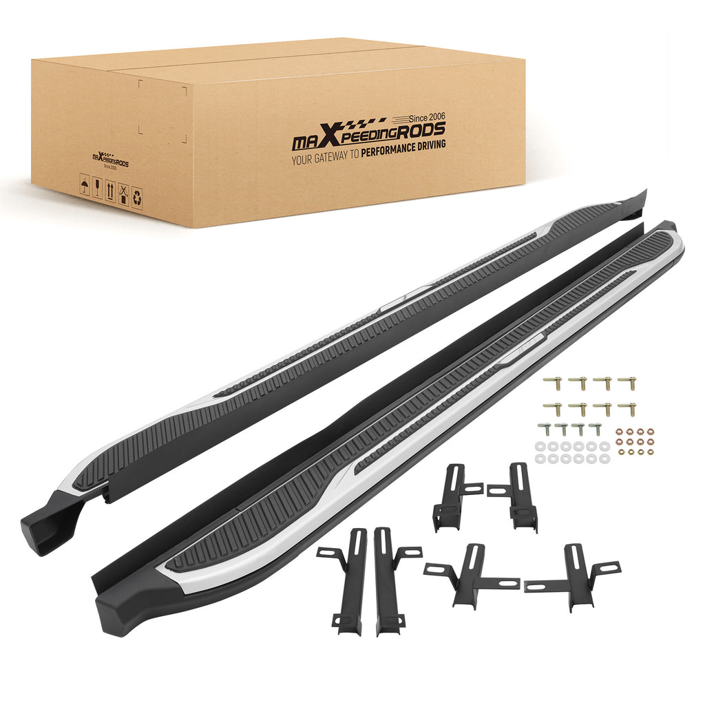 Aluminium Running Boards geschikt voor VW Tiguan 2016-20 Side Steps Anti-slip Pair