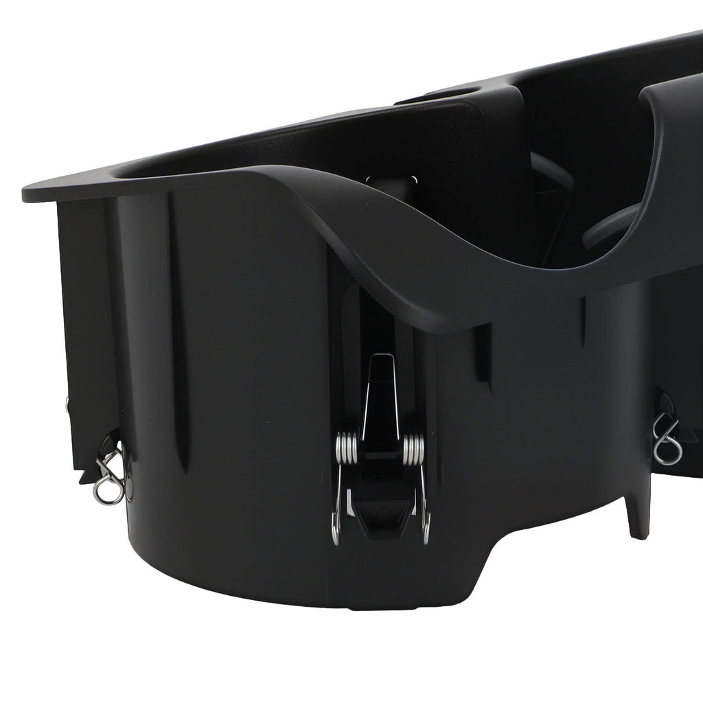 Dual Cup Holder Black compatible for Mercedes-Benz W221 S-Class 2009-2015 A2218130014