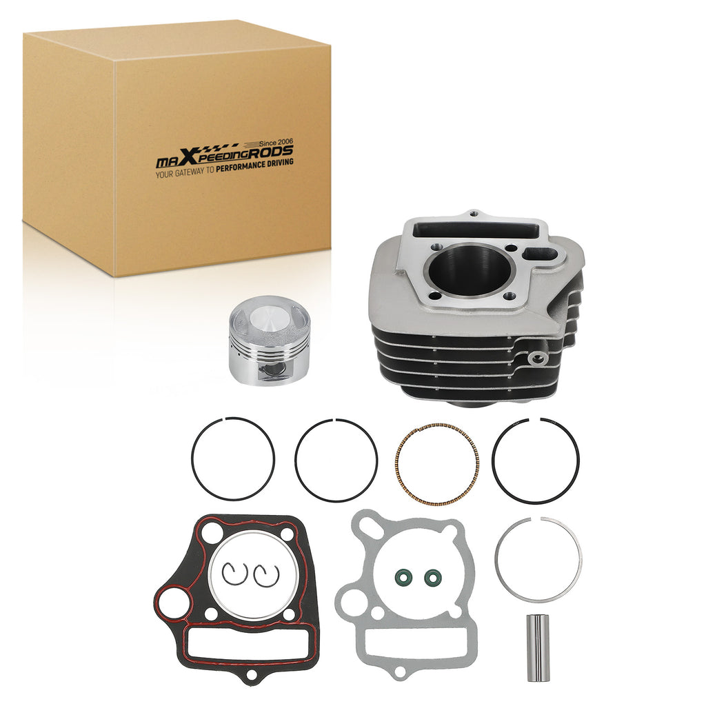 Cylinder Piston Gasket Kit 14mm for Pit Bike Minicross Loncin Lifan 110cc 125cc