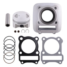 Load image into Gallery viewer, Zylinder Kolben Kit 62mm compatible for Suzuki DR 125 GN 125 GS 125 compatible for Kreidler Enduro 125 4T
