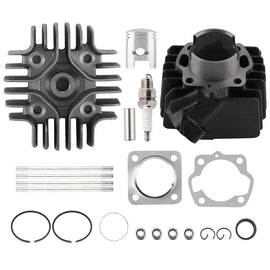Cylinder Kit geschikt voor Suzuki LT 50/ LT A50 49cc (1984–2006) – Piston, Gasket, Cylinder Head, Lager