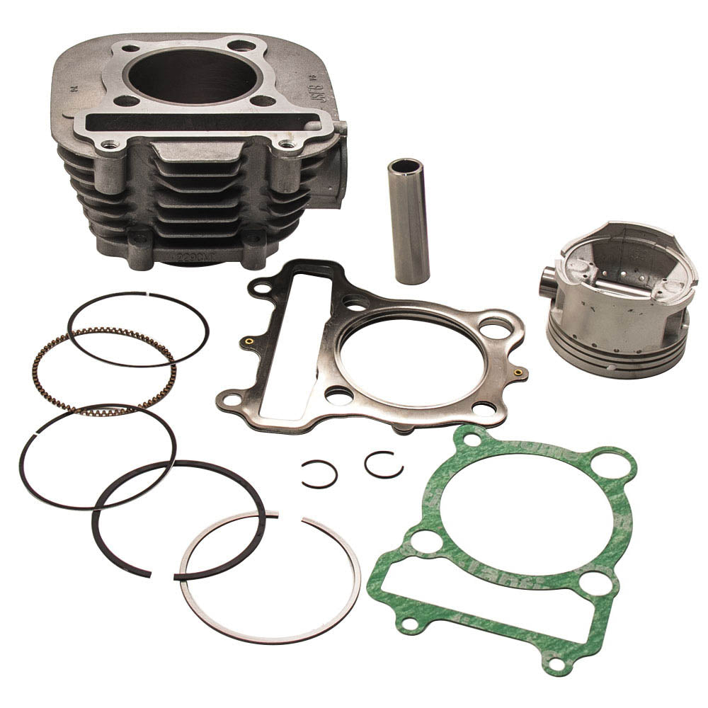 compatible for Yamaha Moto-4 250 YFM250 Cylinder Piston Gasket Circlip Kit Set 1989 -1991