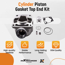 Load image into Gallery viewer, Cylinder Piston Gasket Top End Kit compatible for Yamaha YZ85 2002-2018 YZ80 1993 - 2001