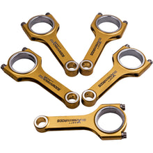 Load image into Gallery viewer, H-Beam Drijfstangen 4340 Gold Color Drijfstangen geschikt voor Audi S2 RS2 2.2L 5cyl 20V