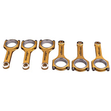 Load image into Gallery viewer, 6x Bielle Conrods Titanizing Connecting Rods compatible for BMW N54B30 3.0 Turbo E88 E90