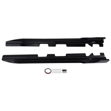 Load image into Gallery viewer, ABS Side Skirt Extension geschikt voor BMW X3 G01 X4 G02 2018-2023 Gloss Black Panel
