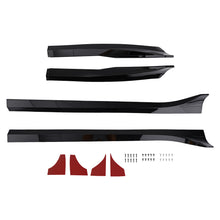 Load image into Gallery viewer, ABS Side Skirt Extension Body Panel Kit geschikt voor Tesla Model 3 2017-2023 Black 2PC