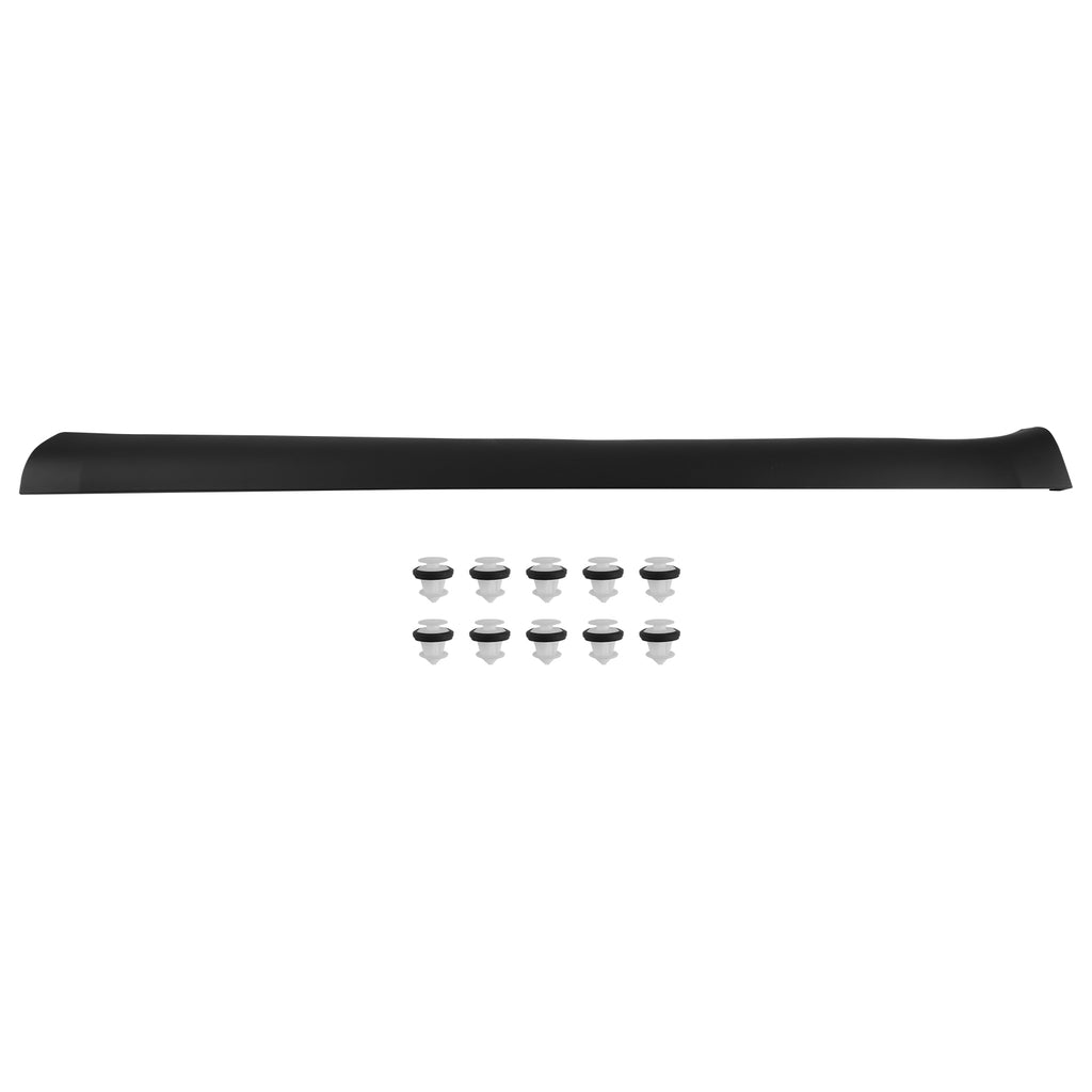 Black Right Skirt Panel compatible with Tesla Model Y 2020-2023 1497744-00-B Extension Lip