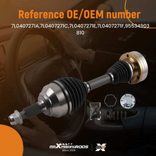 Load image into Gallery viewer, Front Left or Right CV Axle Assembly compatible for Audi Q7 2007-2010 compatible for Porsche Cayenne 03-10