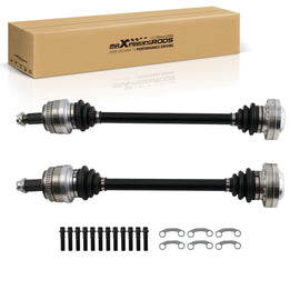2x Aandrijfas achter links & rechts geschikt voor BMW 3 E90 1 E81 Automatic+Manual ABS
