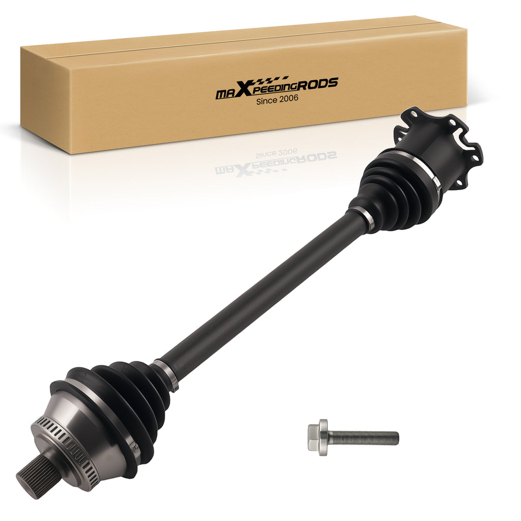 DRIVESHAFT OFF/SIDE compatibel met AUDI A4-S4-RS4 1.8-T-1.9-TDI-2...