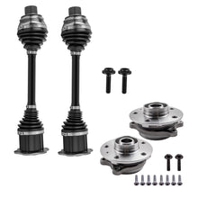 Load image into Gallery viewer, Front Left+Right Driveshaft+Wheel Bearing Kit compatible with Audi Q5 2008-2017